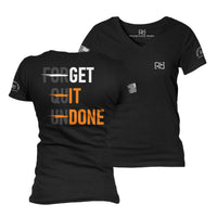 Get It Done | V-Neck Women's Tee