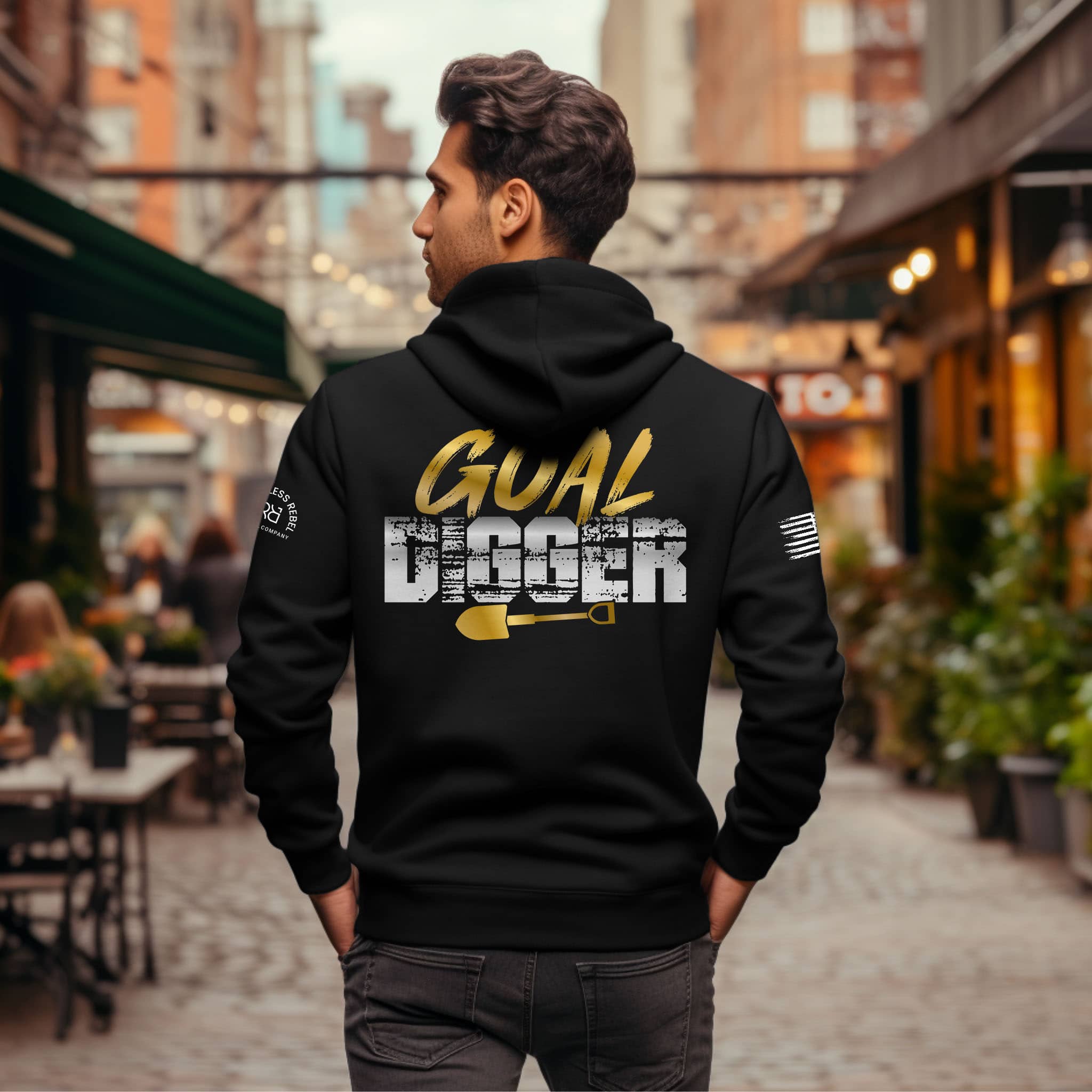 JACKER Hoodie Gold Digger main image 1