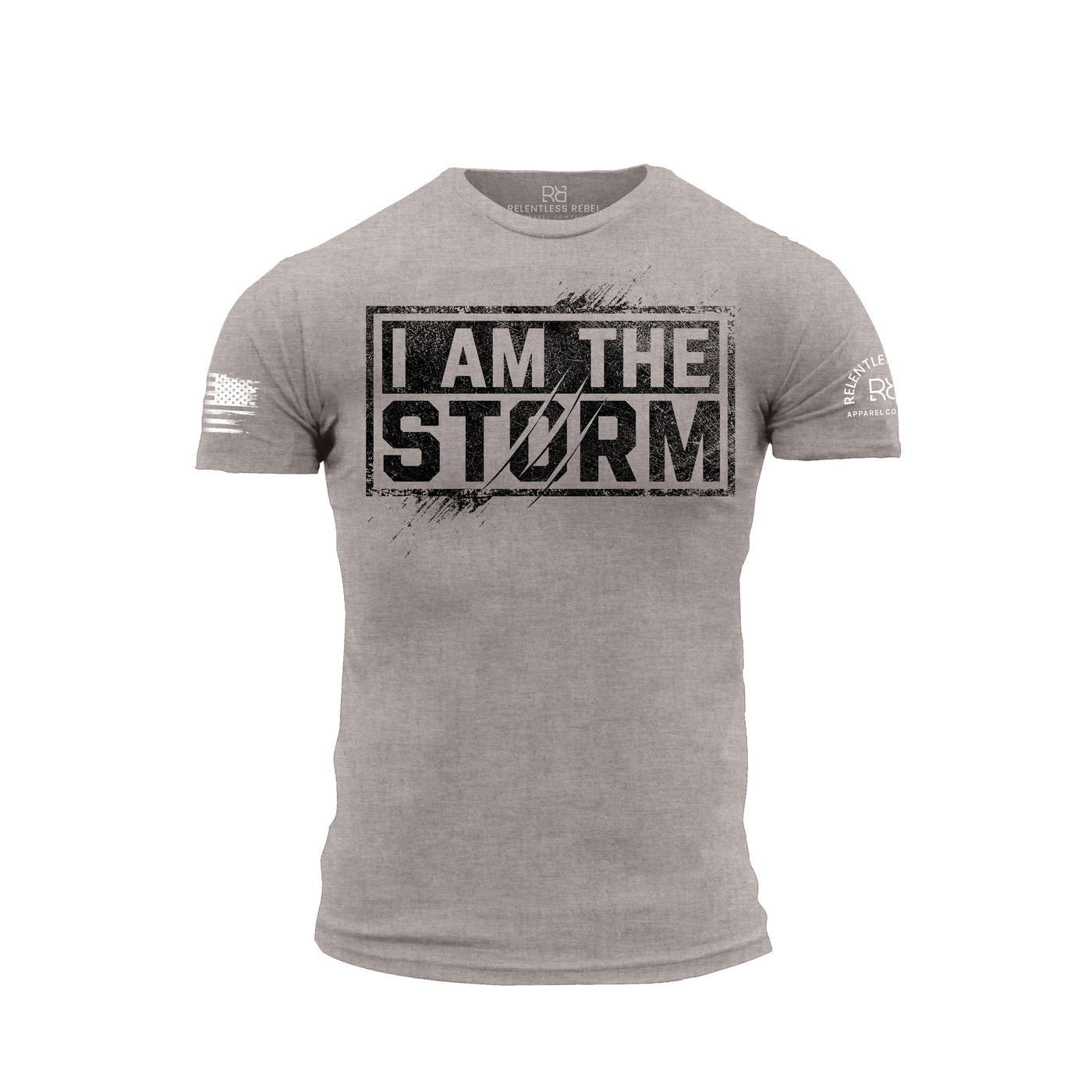 Heather Stone I Am The Storm Front Design Men's Tee