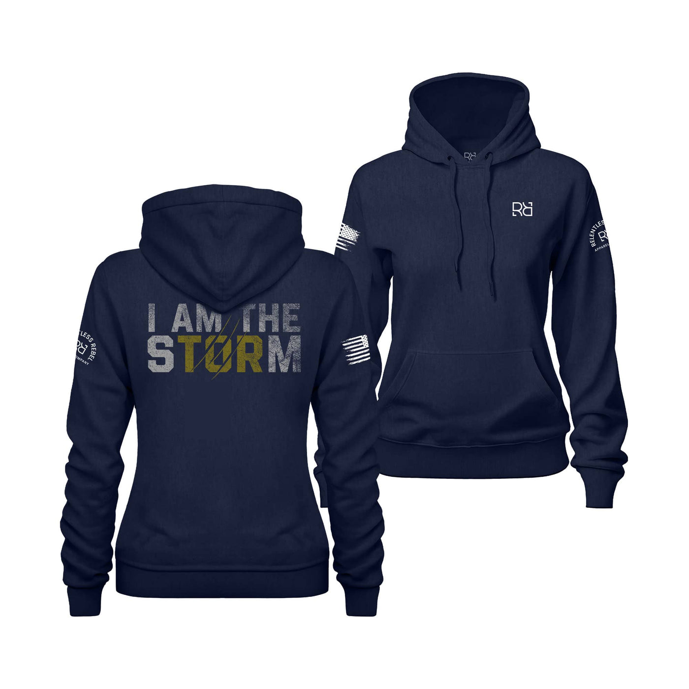 I Am the Storm | White | Women's Hoodie