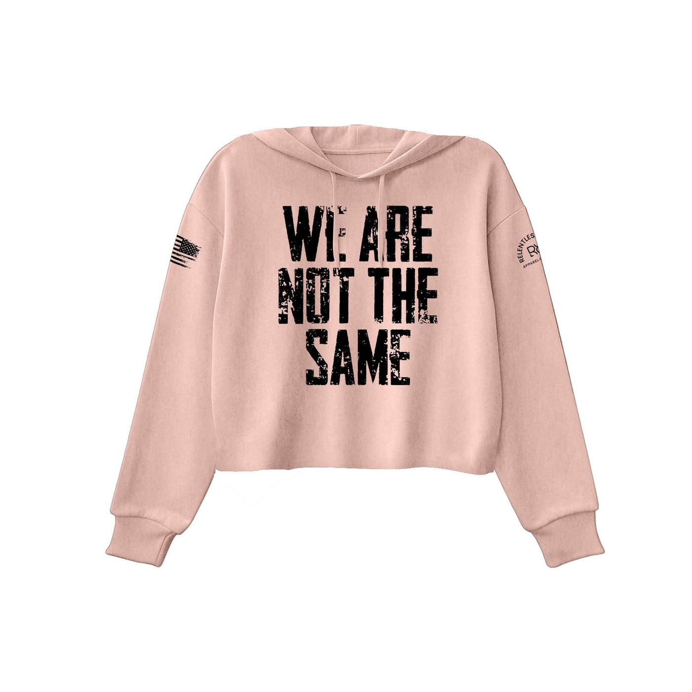 We Are Not the Same | Front | Women's Cropped Hoodie