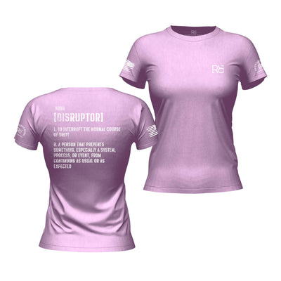 Prism Lilac The Disruptor Back Design Women's Tee
