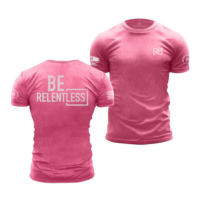 Charity Pink Men's Be Relentless Back Design Tee