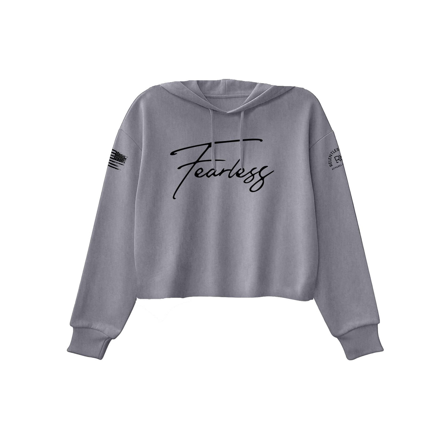 Fearless | Front | Women's Cropped Hoodie