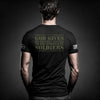 God Gives His Toughest Battles... | Green Stars | Premium Men's Tee