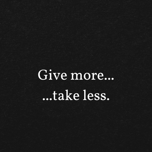 Rebel Wired: Give more... ...take less.