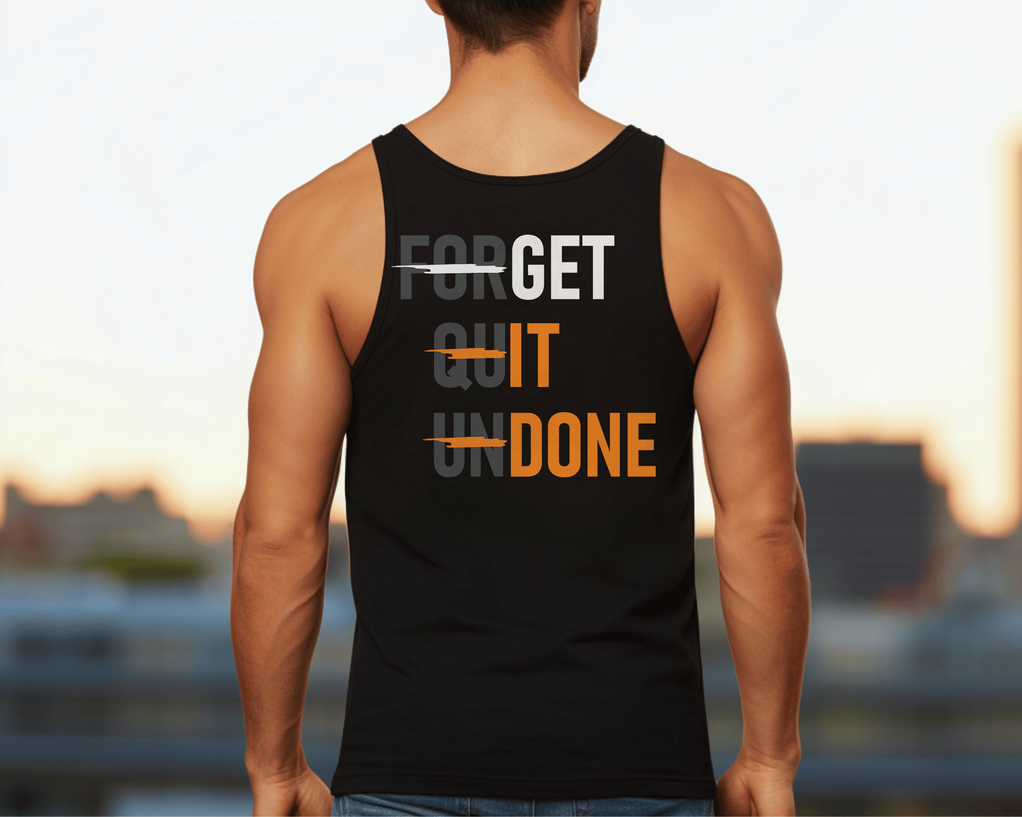 Be Relentless black tank top