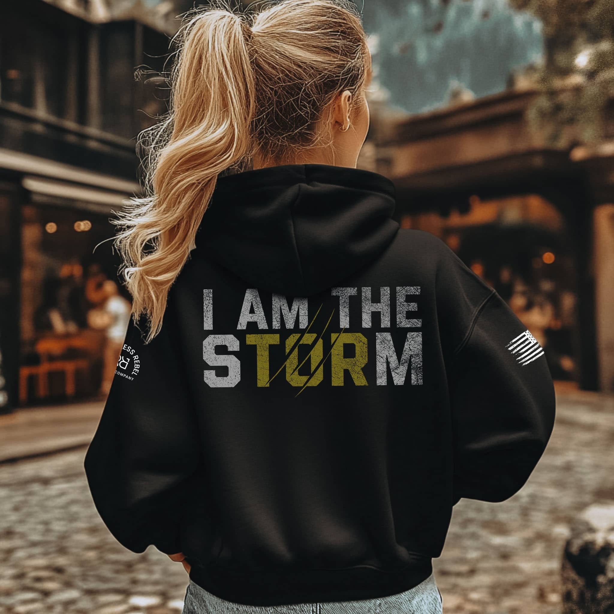 Black Girl I Am The Storm Baseball Jacket African American Women DT02 main image 0