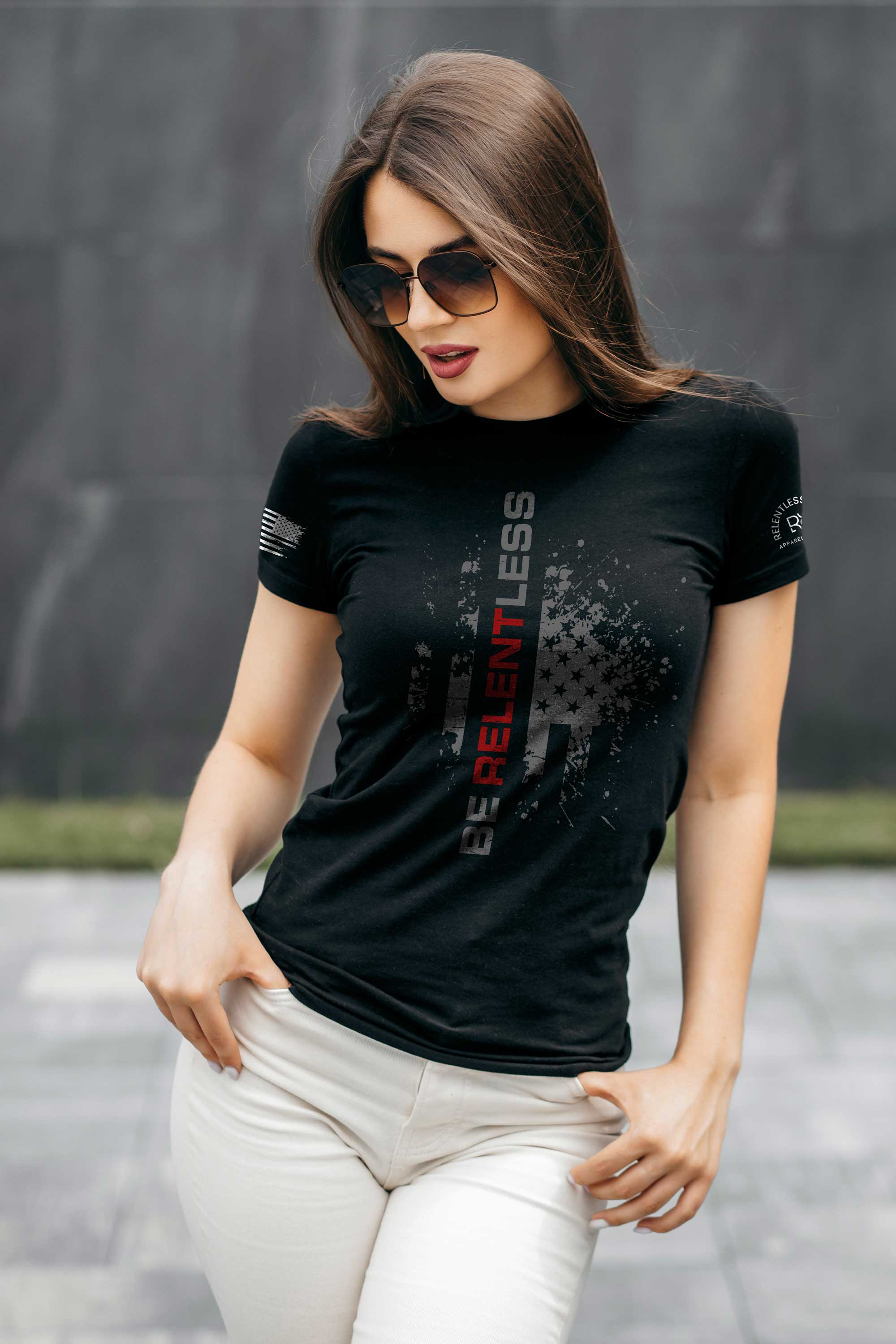 Women's Be Relentless front design t-shirt