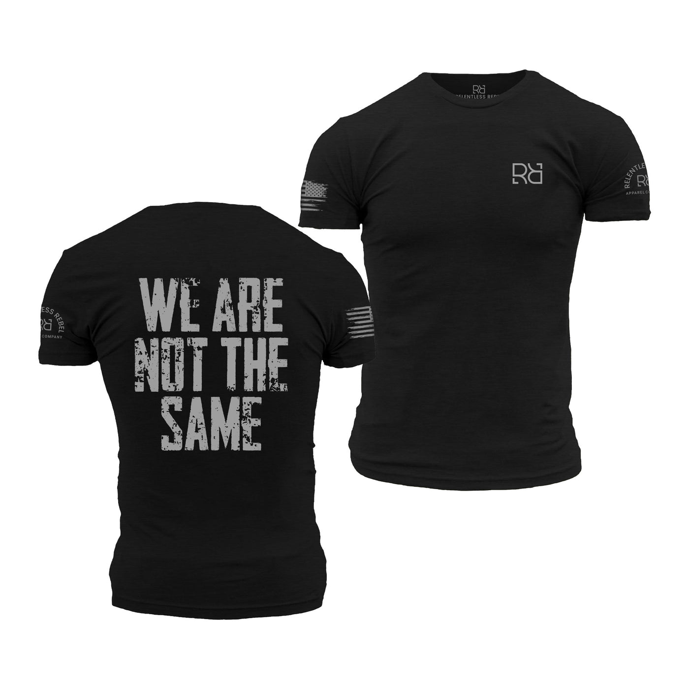 We Are Not The Same | Men and Women | Black Tee Bundle