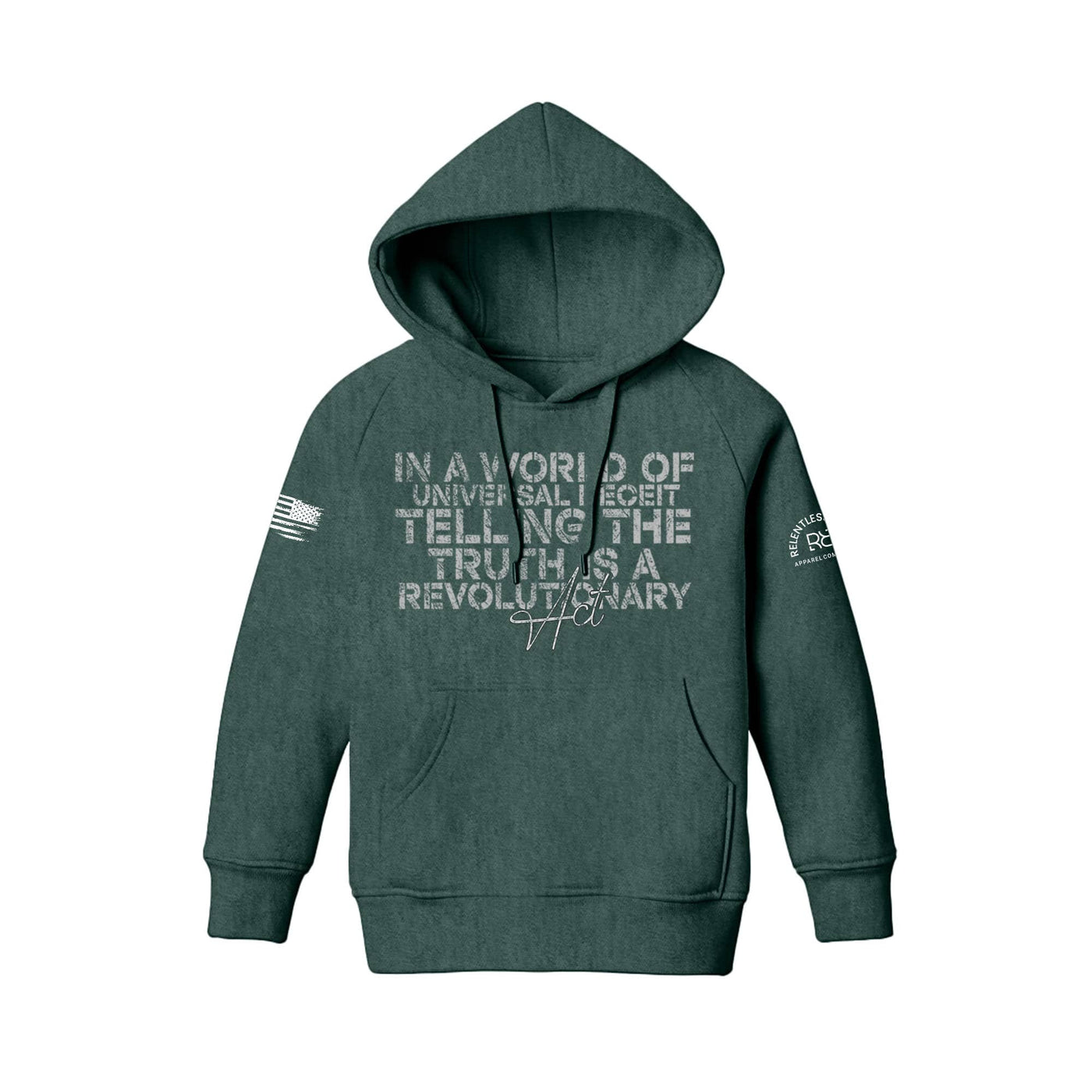Alpine Green In A World of Universal Deceit Youth Hoodie