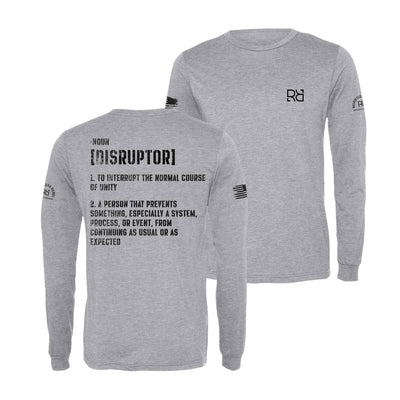 Athletic Grey The Disruptor Men's Long Sleeve