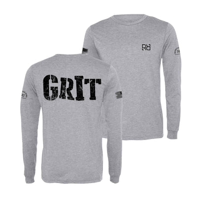 Athletic Grey GRIT Long Sleeve Shirt