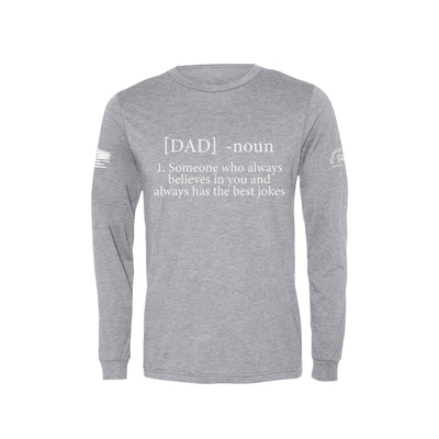 Athletic Grey DAD defined Men's Long Sleeve