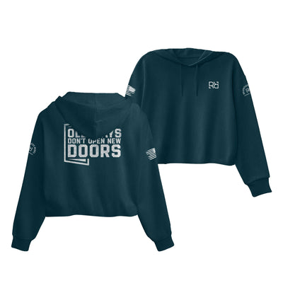 Atlantic Old Ways Don't Open New Doors Women's Cropped Hoodie