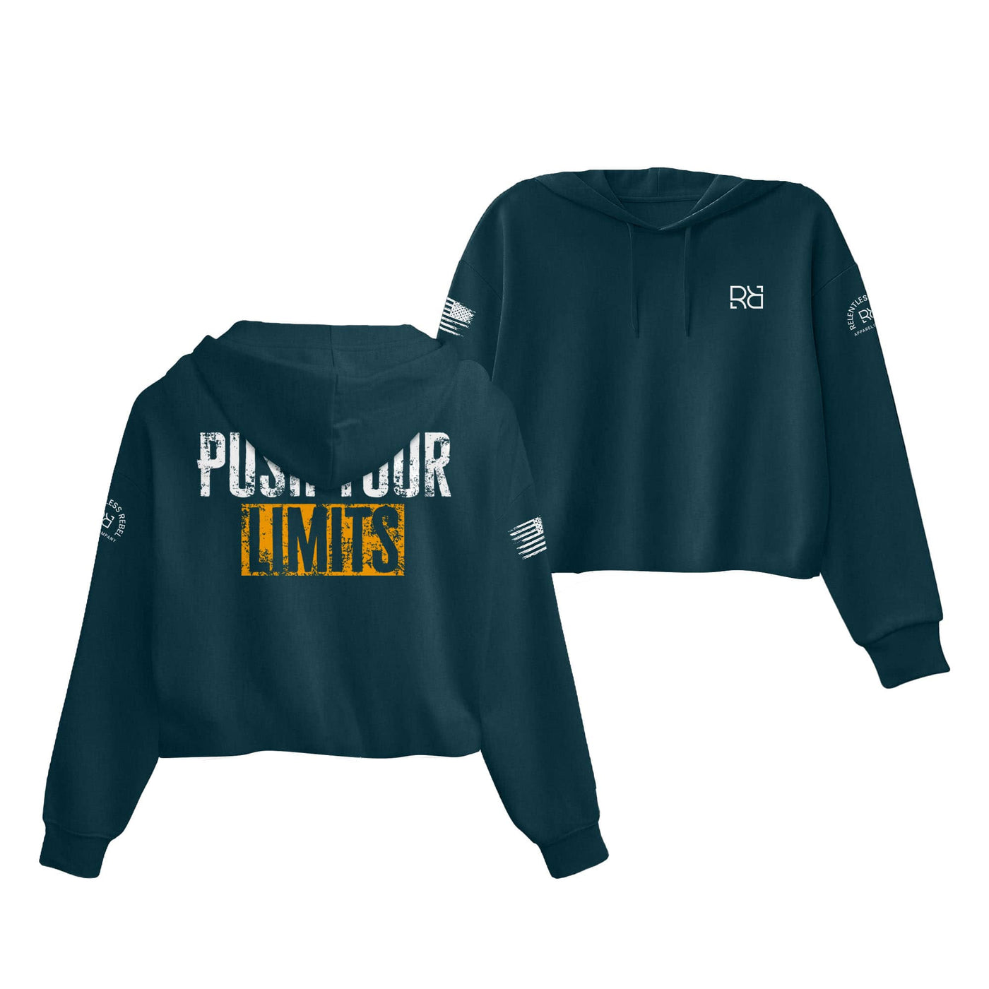 Atlantic Push Your Limits Women's Cropped Hoodie