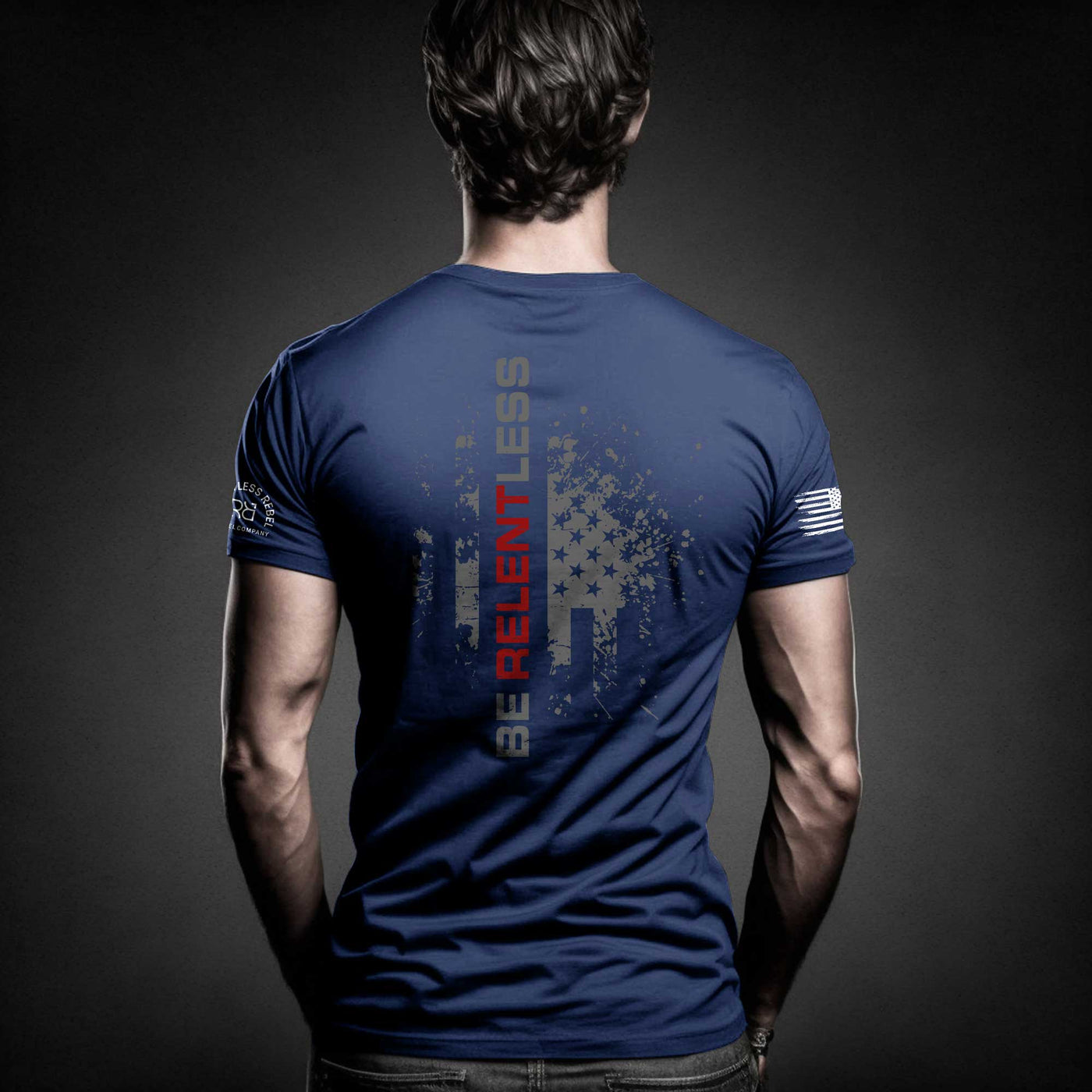 Be Relentless | Built Different | Rebel Blue Men's Tee Bundle