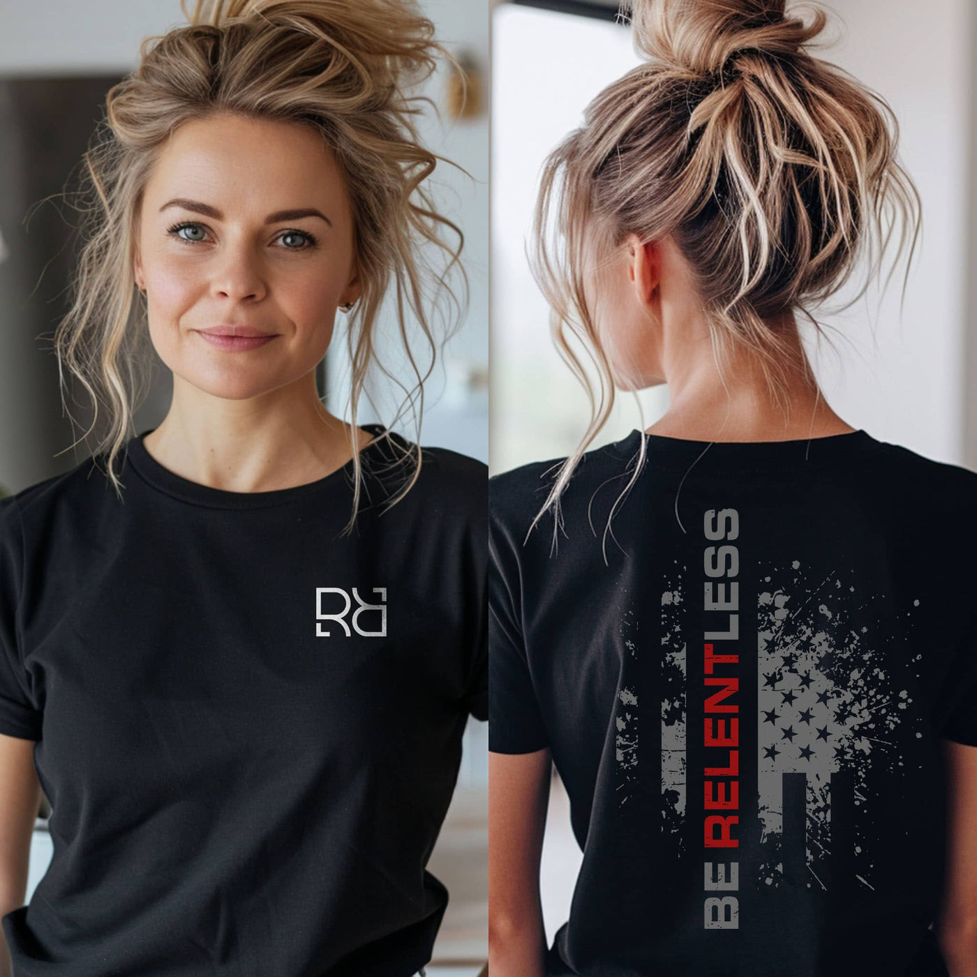 Relentless R Be Relentless | R | Premium Women's Tee – Relentless Rebel Apparel