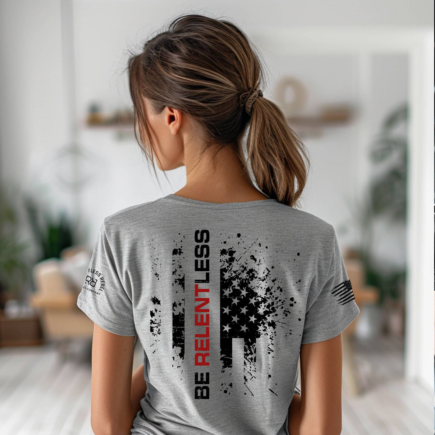 Relentless R Be Relentless | R | Premium Women's Tee – Relentless Rebel Apparel