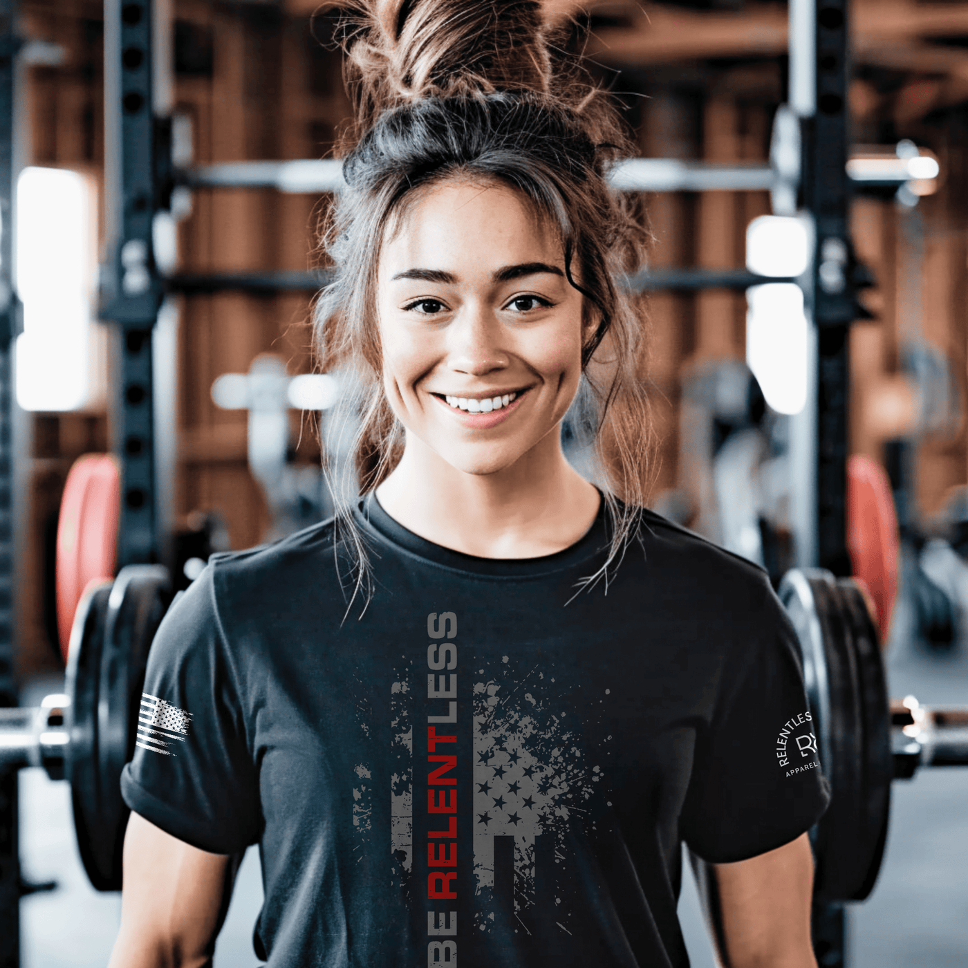 Relentless R Be Relentless | R | Front | Women's Dry Fit Short Sleeve | UPF50 ...