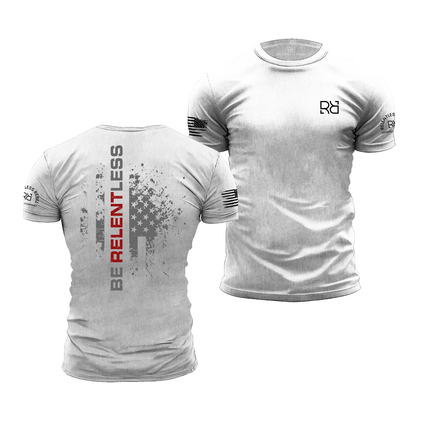 Relentless R Be Relentless | R | Premium Men's Tee – Relentless Rebel Apparel
