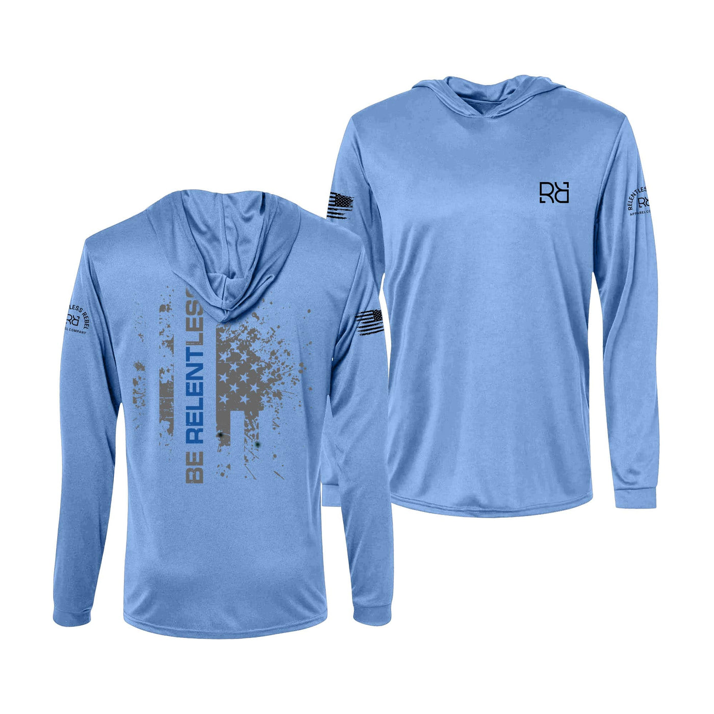 Bimini Blue Be Relentless Law Enforcement Edition Men's Dri Fit