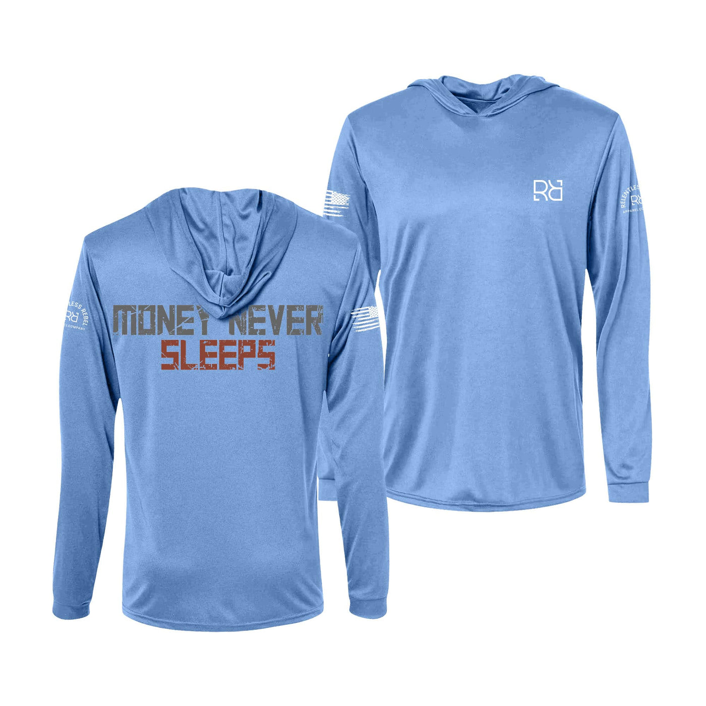 Bimini Blue Money Never Sleeps Men's Dri Fit