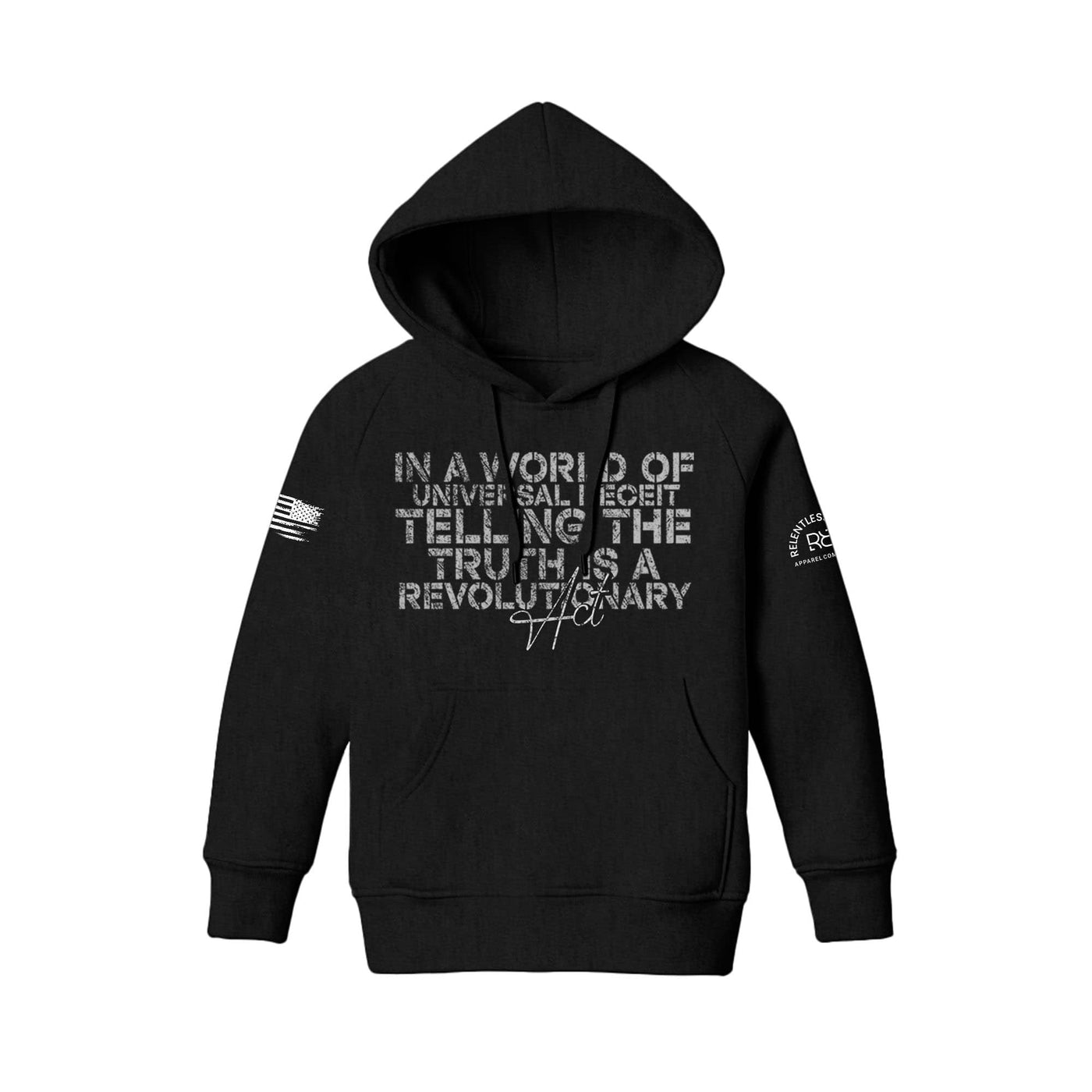 Black In A World of Universal Deceit Youth Hoodie