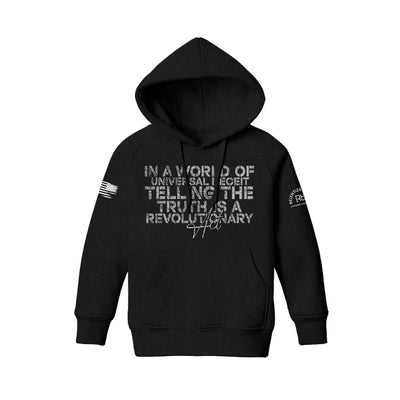 Black In A World of Universal Deceit Youth Hoodie