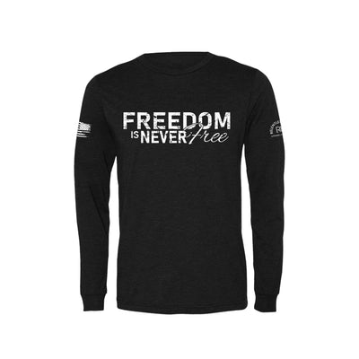 Black Freedom is Never Free Men's Long Sleeve Tee