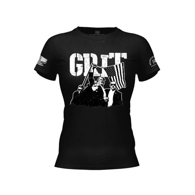 GRIT - DJT Historic Solid Black Women's Tee