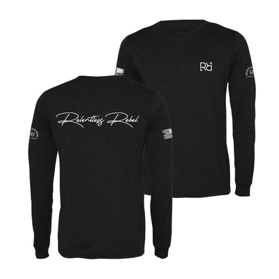 Black Relentless Rebel Men's Long Sleeve