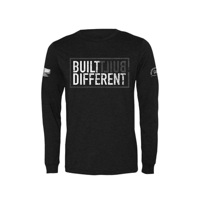 Black Built Different Men's Long Sleeve