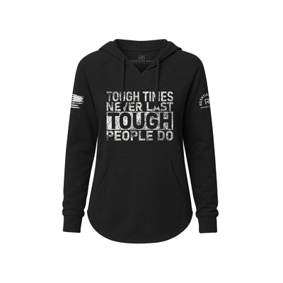 Black hoodie with motivational text on a white background