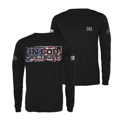 Black In God We Trust Men's Long Sleeve