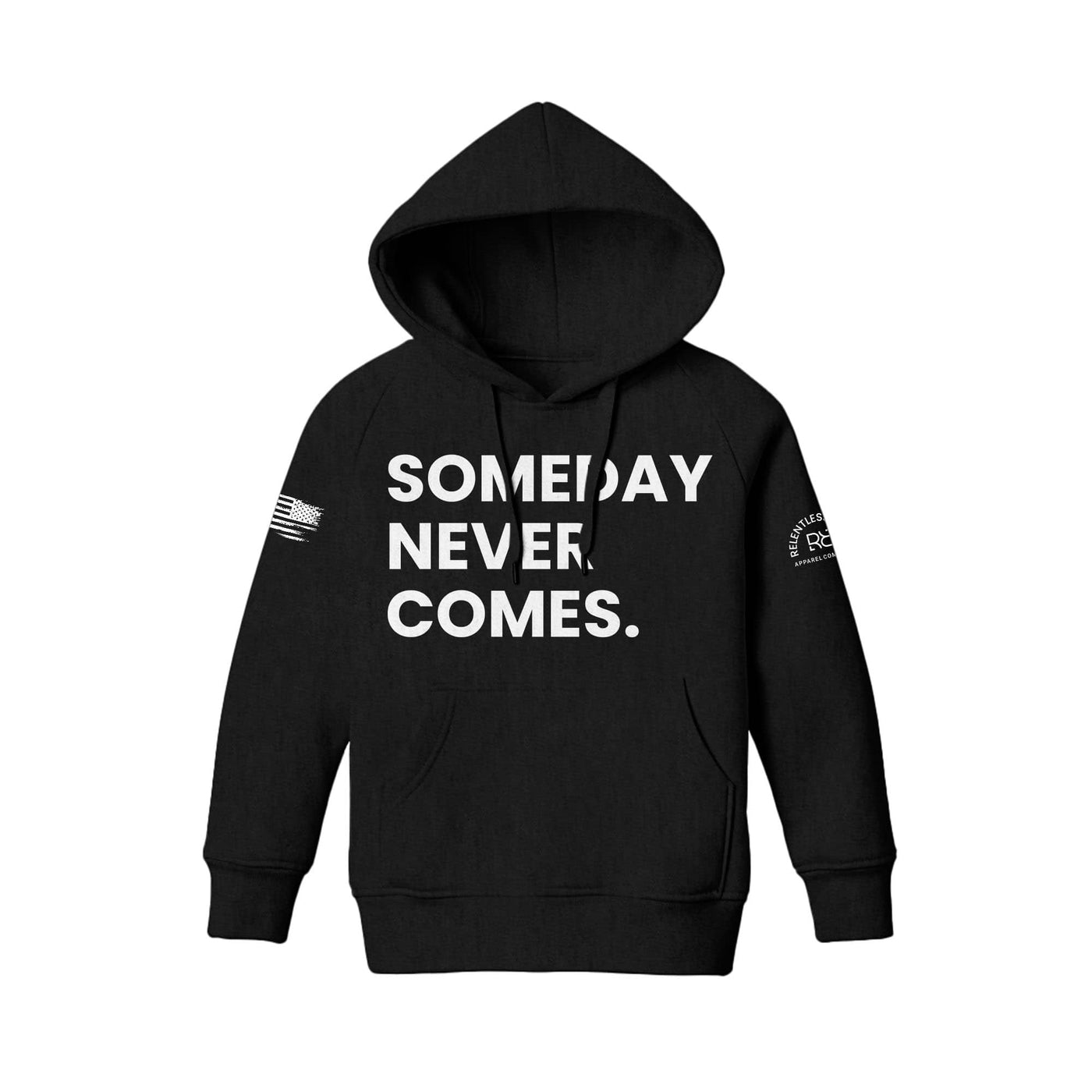 Black Someday Never Comes Youth Hoodie