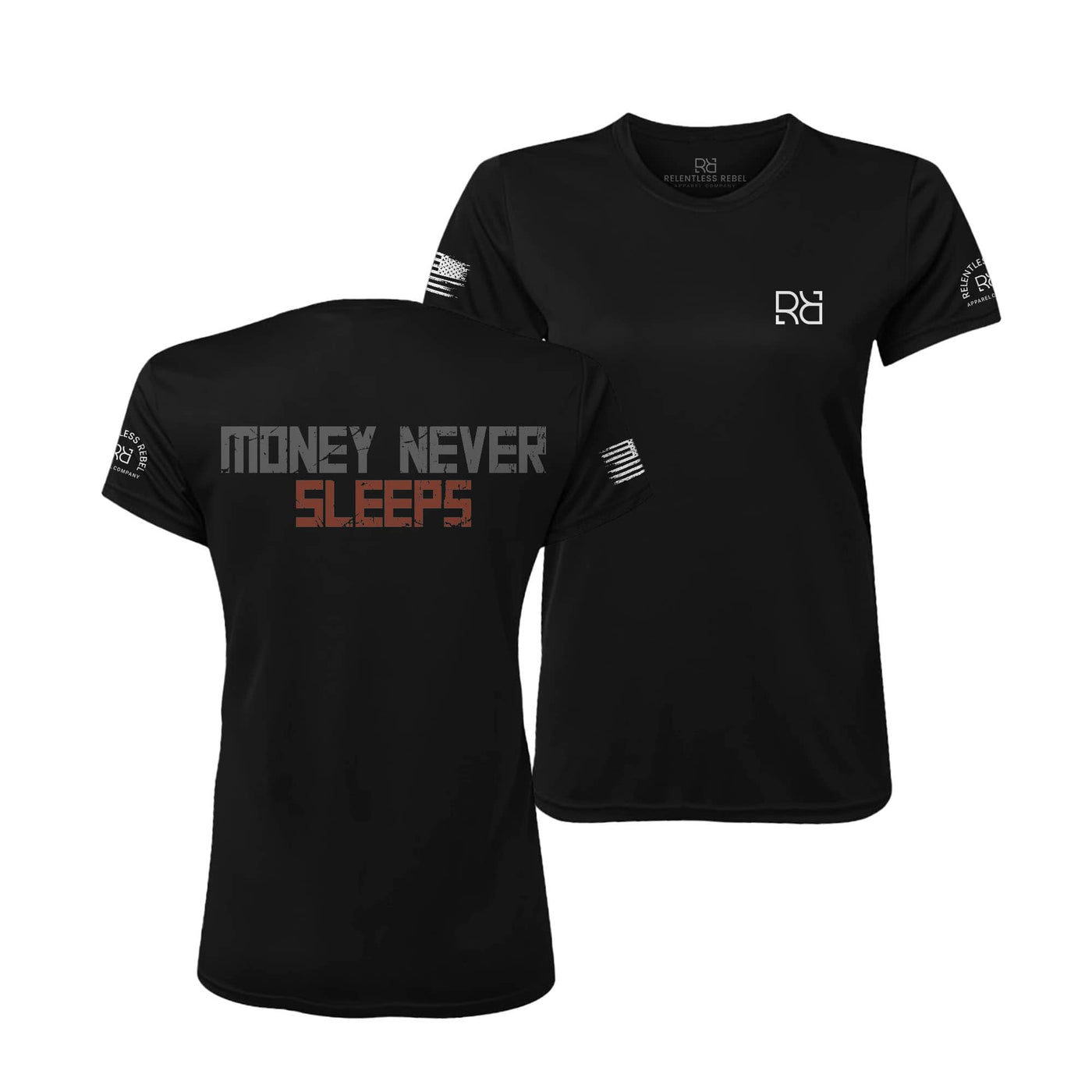 Black Money Never Sleeps Women's Dri Fit