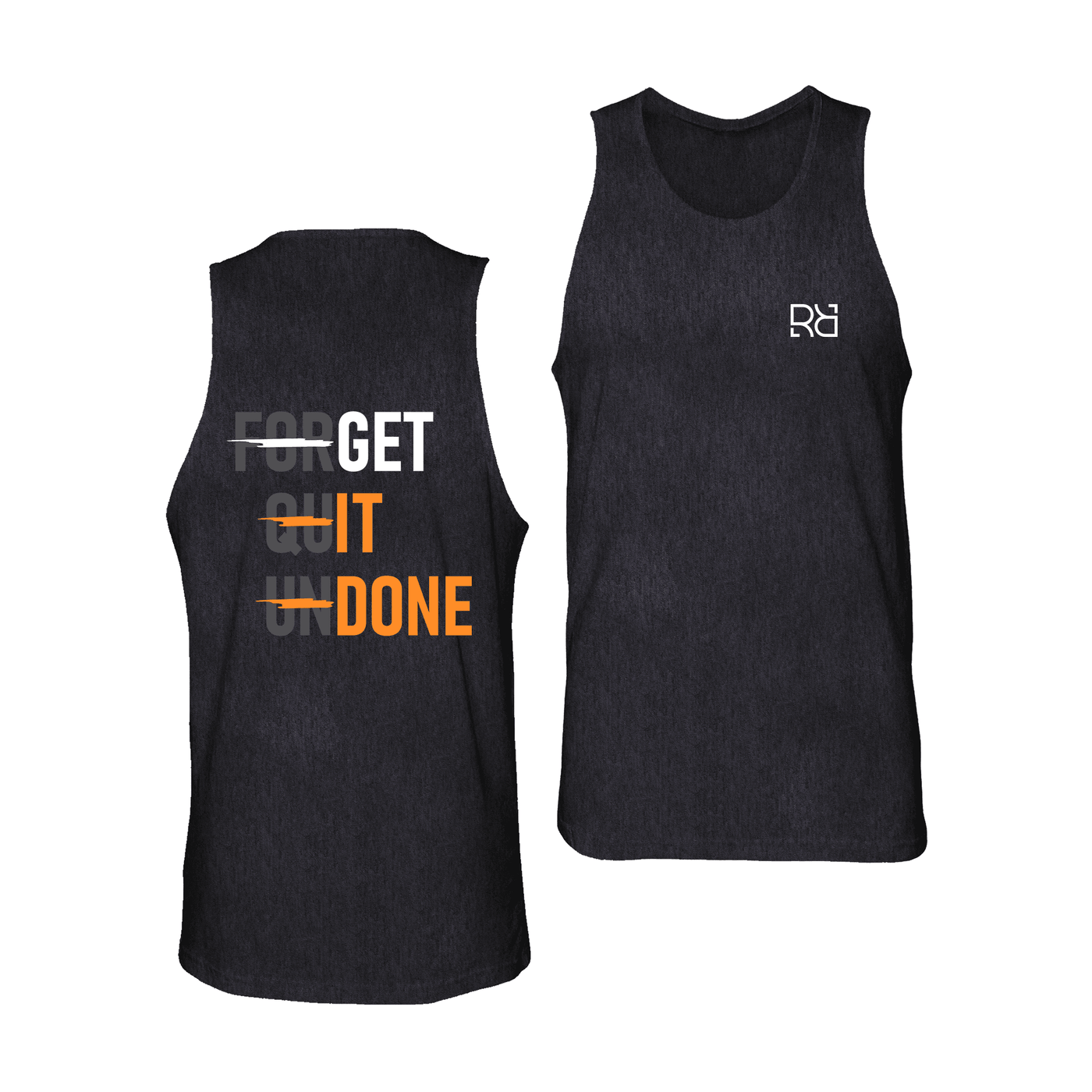 Black Get it Done Men's Tank