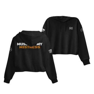 Black Music is my Mistress Women's Cropped Hoodie