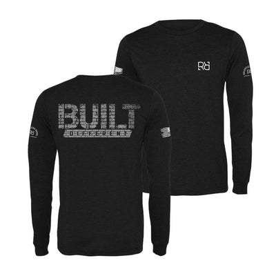 Black Built Different Men's Long Sleeve