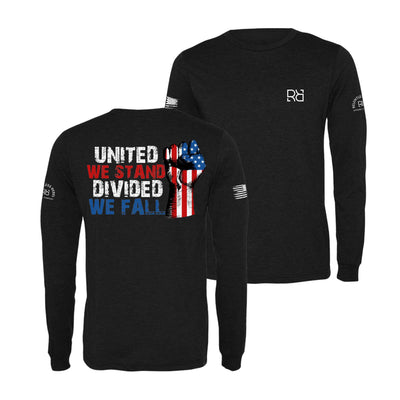 Black United We Stand Divided We Fall Men's Long Sleeve