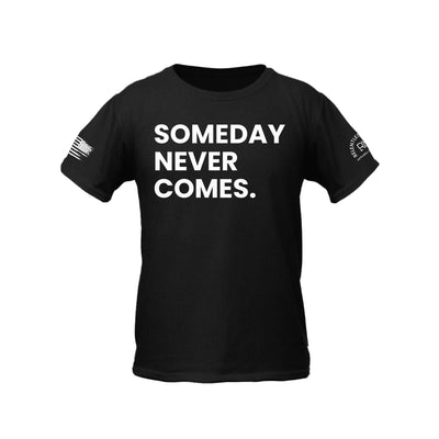 Black Someday Never Comes Youth Tee