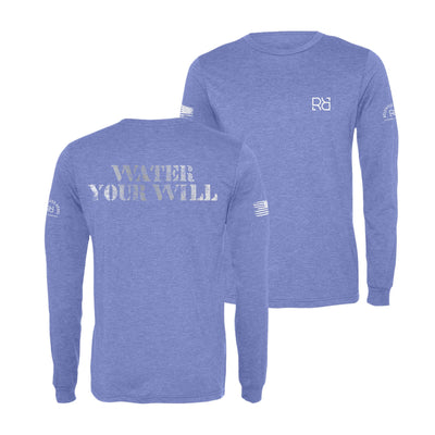 Blue Water Your Will Men's Long Sleeve