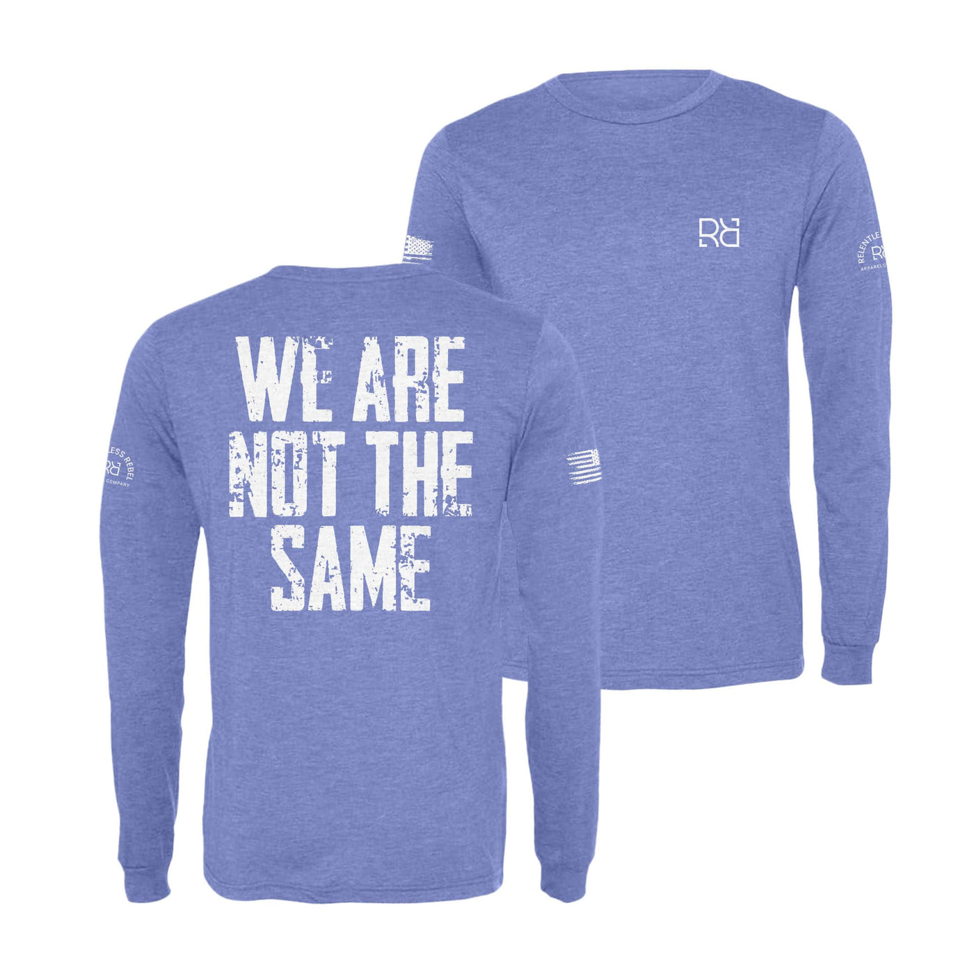 Blue We Are Not The Same Men's Long Sleeve