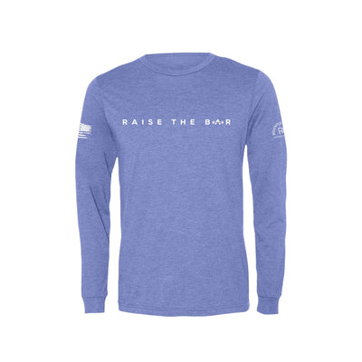 Blue Raise the Bar Men's Long Sleeve