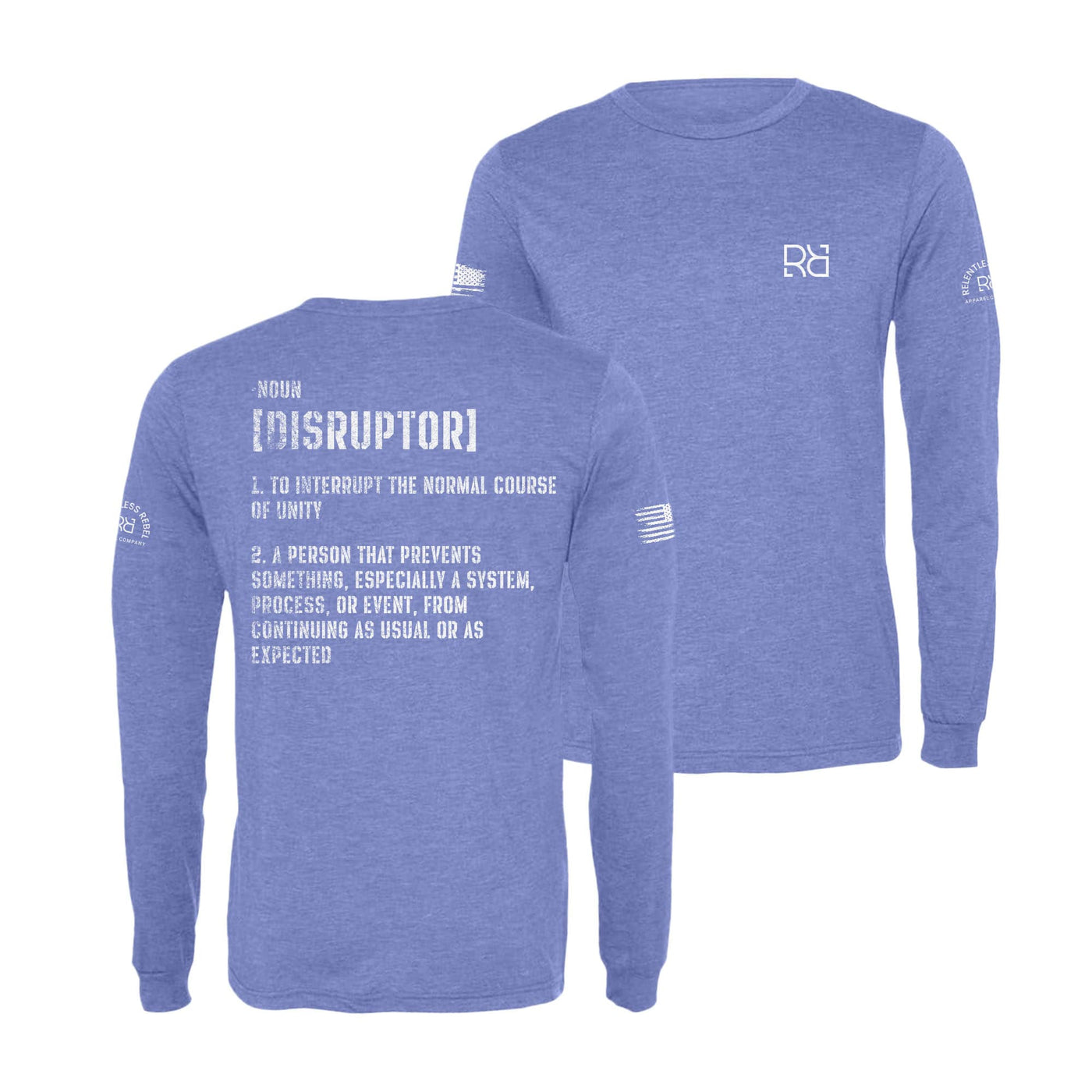 Blue The Disruptor Men's Long Sleeve