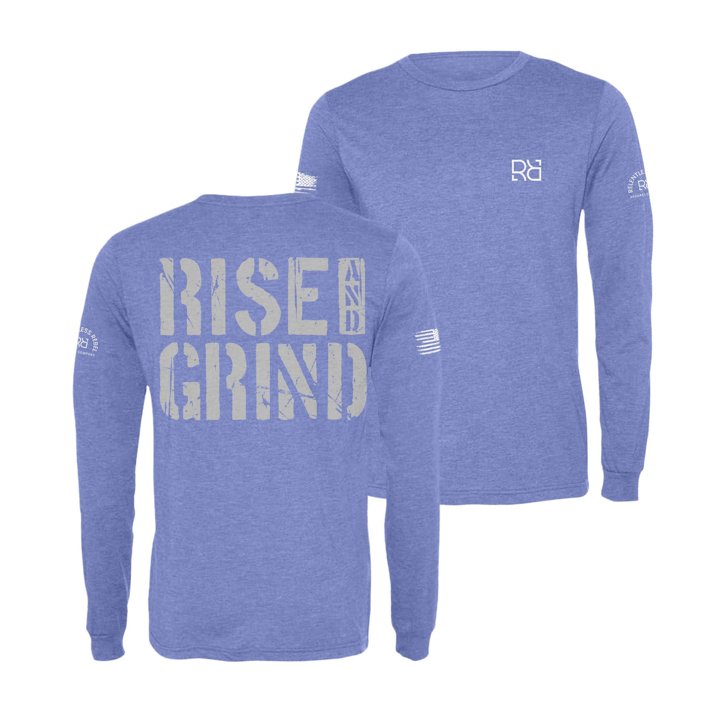 Blue Rise and Grind Long Sleeve Shirt