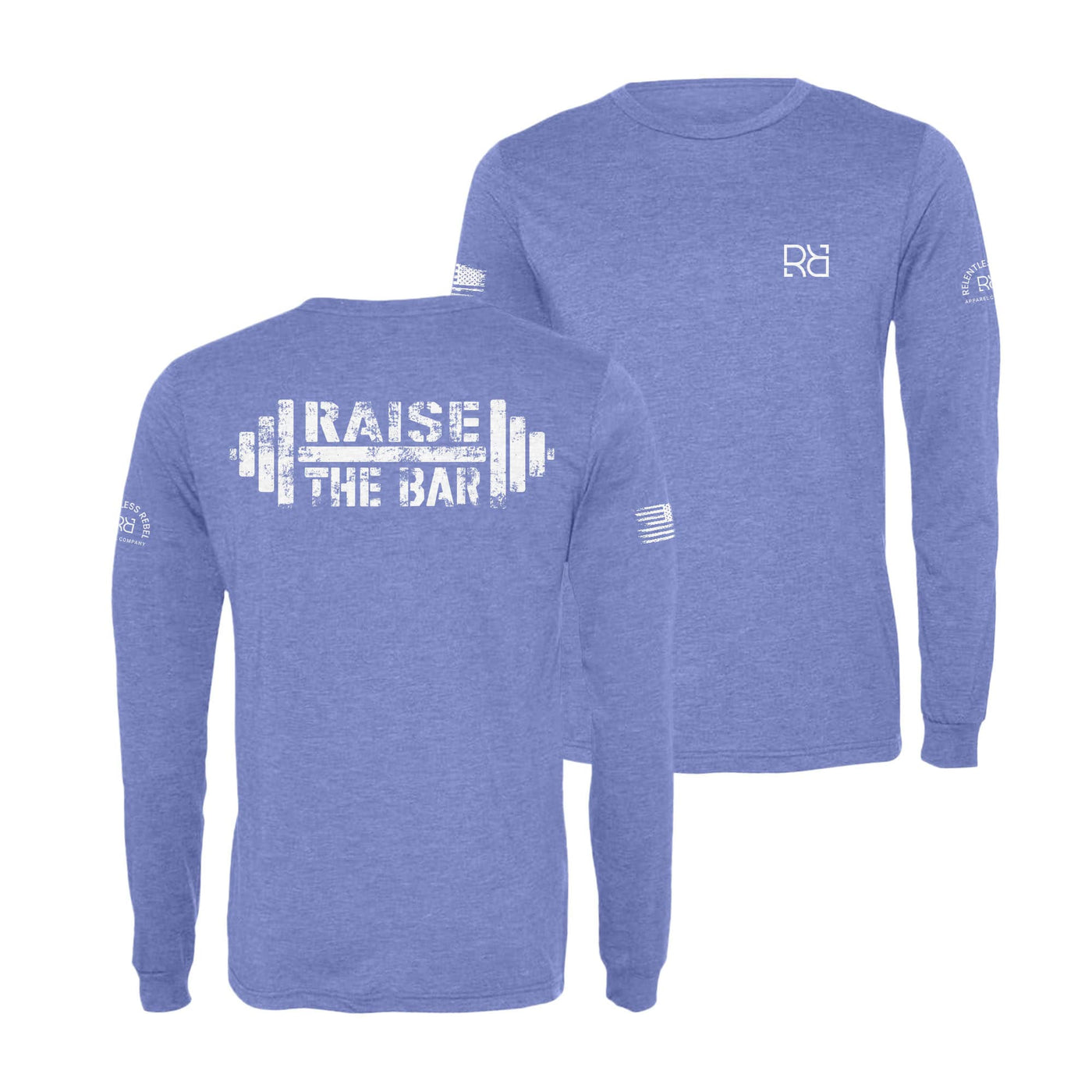 Blue Raise the Bar Long Sleeve Shirt