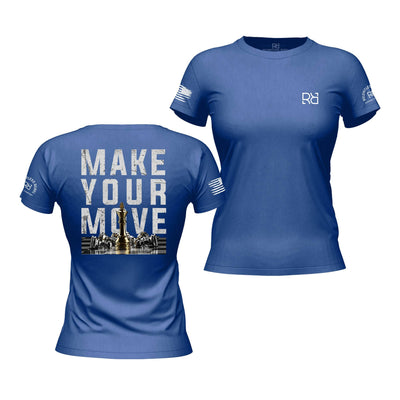 Make Your Move Rebel Blue Women's Tee