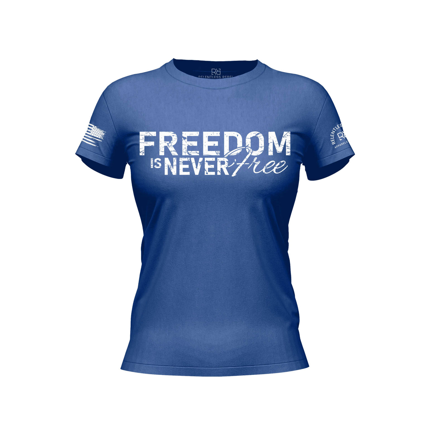 Blue Freedom is Never Free Women's Tee
